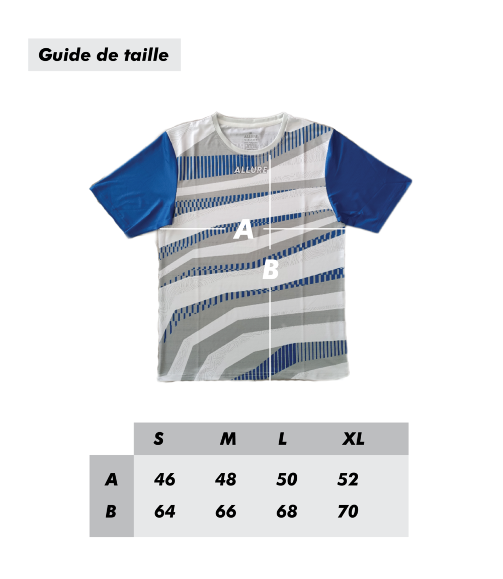 T-shirt homme de course à pied - glitch – Image 7