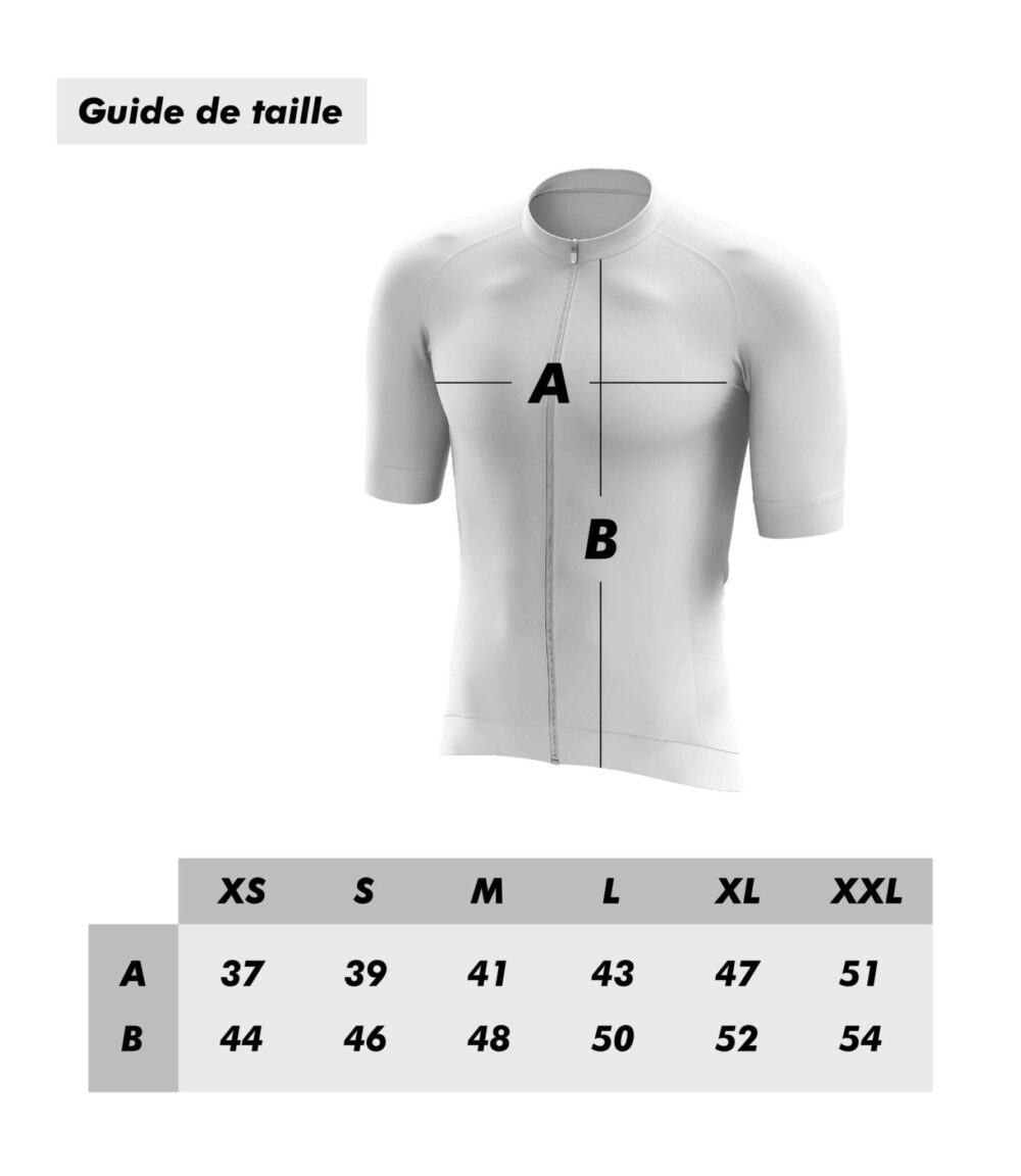 Maillot unisexe de vélo Abstract brush – Image 9